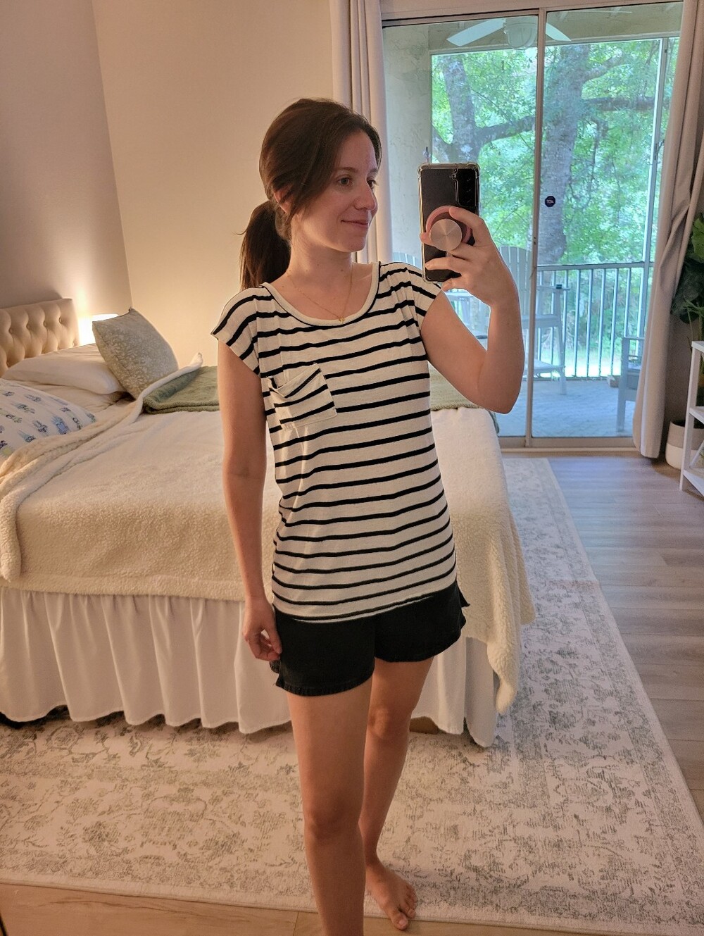 FOREVER 21 Nautical Stripe Tshirt - Picture 3 of 8
